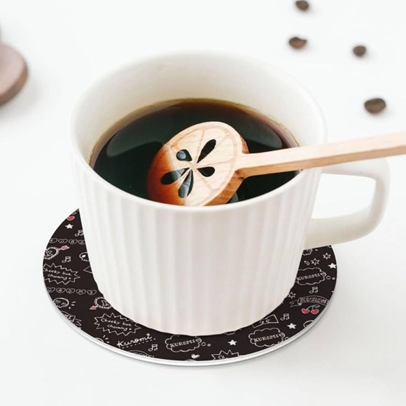 Kawaii Anime Coasters Set of 6- New - Picture 4 of 6
